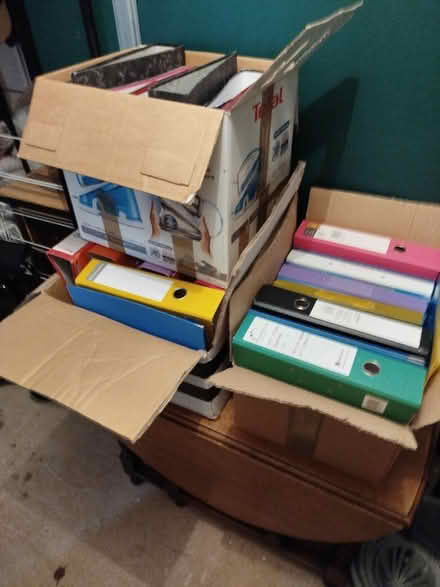 Photo of free Folders and files (Lymm WA13) #1