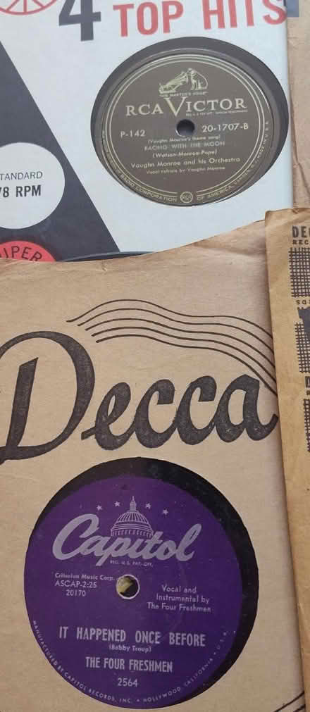 Photo of free Box of 78-RPM records from the past (Saugus) #4
