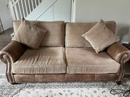 Photo of free 3 seater settee (Starbotton BD23) #1