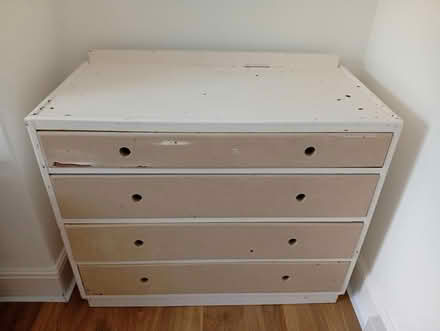 Photo of free Chest of drawers to upcycle (Buxworth SK23) #2
