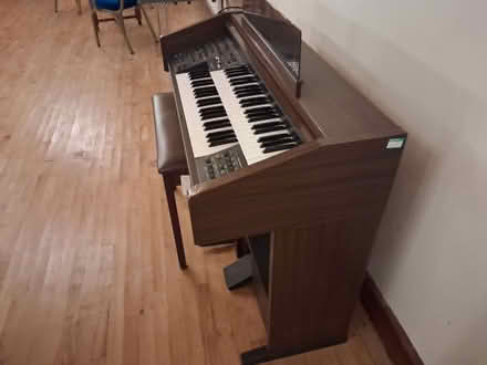 Photo of free Electronic organ & stool (Petersfield GU32) #1
