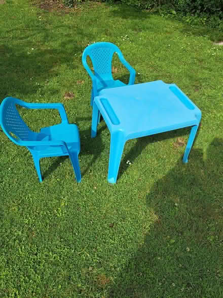 Photo of free Children's table and chairs (Wymington NN10) #1