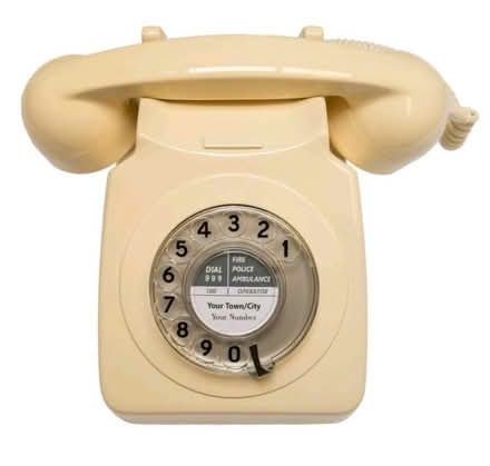 Photo of Dial telephone or alarm clock (Matlock DE4) #1