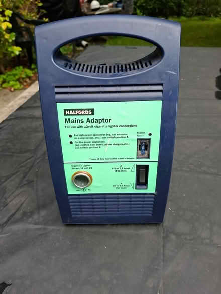 Photo of free Halfords mains adaptor (L35) #1