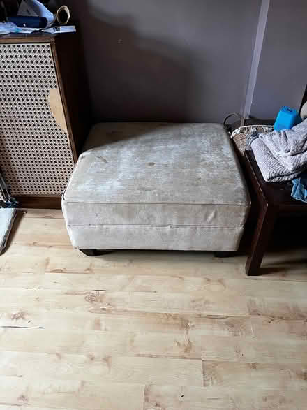 Photo of free Large corner sofa and footstool (LU4) #4
