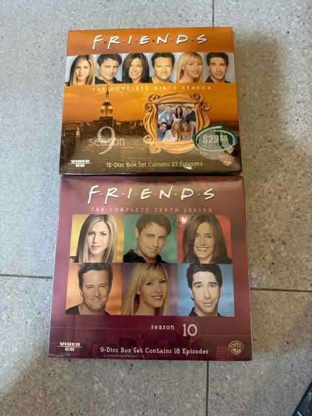 Photo of free Friends DVD S9 and S10 (Mountbatten) #1