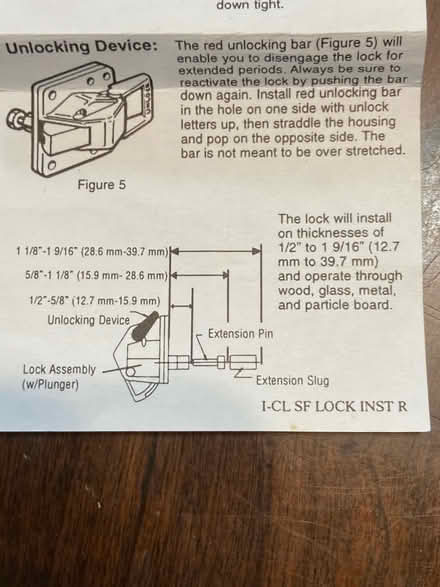 Photo of free Great child-proof lock system (Petworth/ Park View) #4