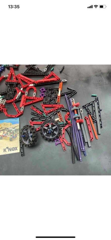 Photo of free Knex mixed bag with some instructions (Cemetery Hill MK41) #3