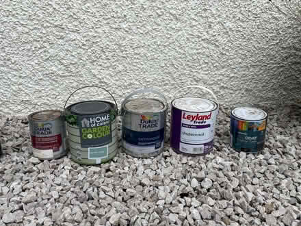 Photo of free Part used tins of paint (LA11 Kents Bank) #4