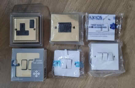 Photo of free Unused Mains Outlets & Switches (Keswick CA12) #1