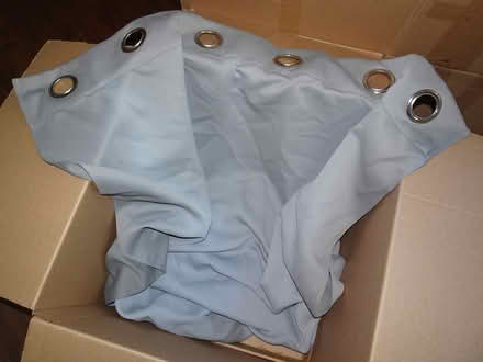 Photo of free 7 Gray Curtains (Lafayette, behind Diablo Foods) #1