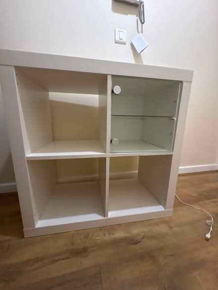Photo of free IKEA Kallax quad with display cabinet (Victoria Park M13) #1