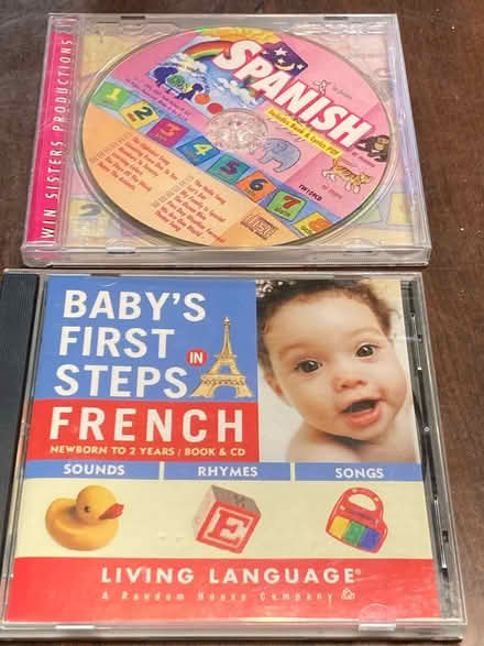 Photo of free French & Spanish CDs for babies (Petworth/ Park View) #1