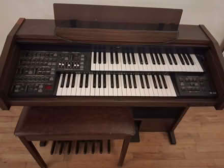 Photo of free Electronic organ & stool (Petersfield GU32) #4