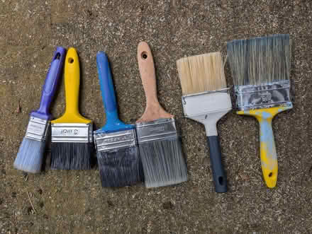 Photo of free 7 large Paint brushes (Sompting BN15) #1