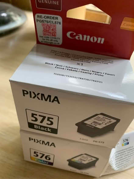 Photo of free Canon printer ink cartridges (Cutteslowe OX2) #1