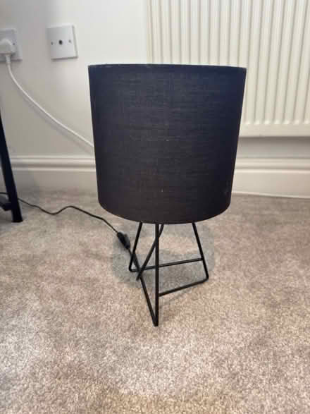 Photo of free Bedside table lamp (Stamford Bridge YO41) #1