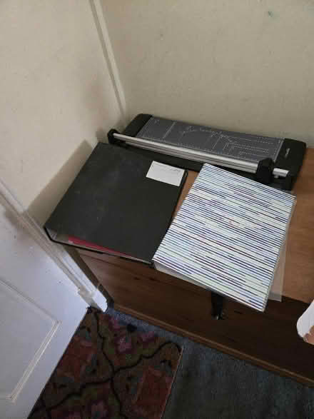 Photo of free Paper guillotine and about 5 files (Fenham NE5) #1