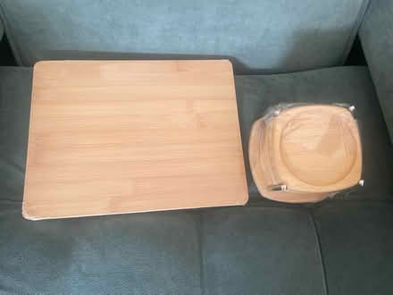 Photo of free Small bread board & coasters (Main Street Blanchardstown) #1