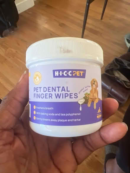 Photo of free Pet dental finger wipes (Redmond) #2