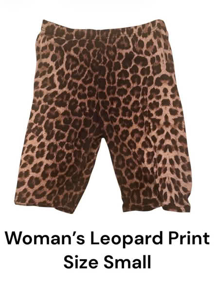 Photo of free Woman’s Leopard Print Shorts (Brooklyn Storage) #1