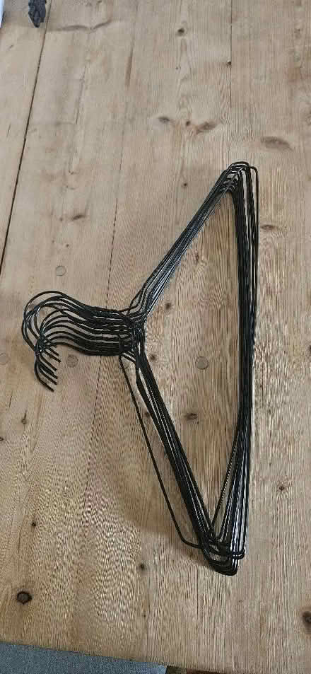 Photo of free 12 metal hangers (Hope-under-Dinmore HR6) #1