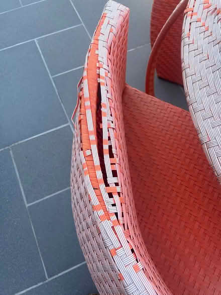 Photo of free Glass top compact garden table and chairs (Rushwick WR2) #3