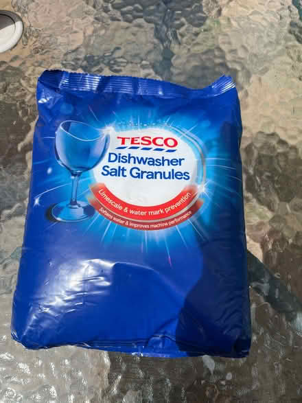 Photo of free Dishwasher salt granules - bag unopened (Old Basing RG24) #1
