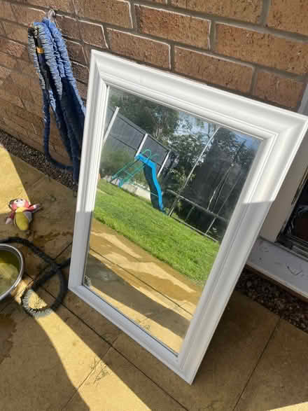 Photo of free Large white mirror (Mold CH7) #1
