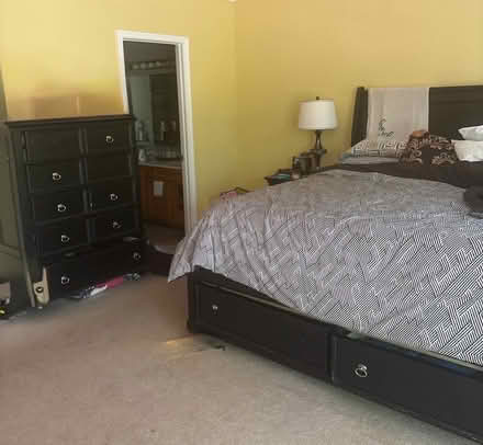 Photo of free King size bed frame (Bowie) #1