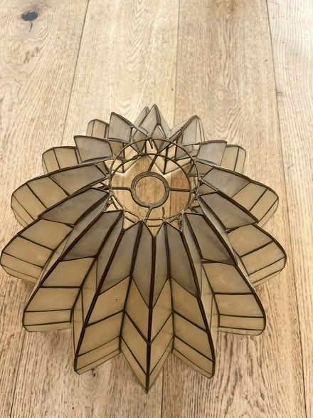 Photo of free 1920's shell lamp shade (Walton Manor OX2) #2