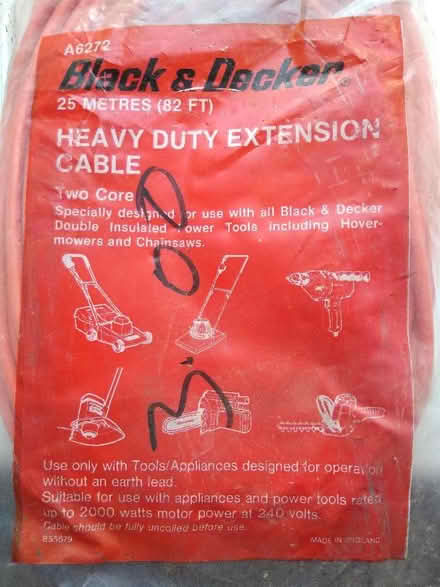Photo of free Black and Decker Cable (Heaton BD9) #1