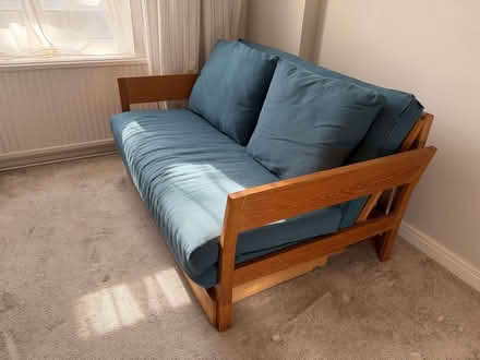 Photo of free Two-seater tri-fold futon sofabed (Hove Station area BN3) #1