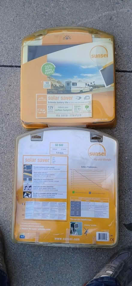 Photo of free solar battery chargers (in storage Rancho Cucamonga) #1