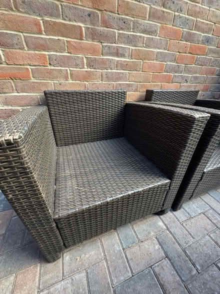 Photo of free Rattan sofa set (RG24) #3