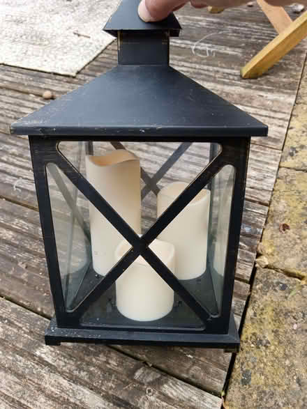 Photo of free Candles battery operated lamp (Woodstock OX20) #2