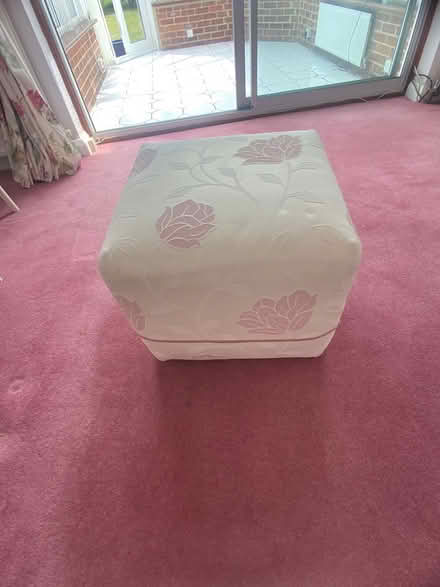 Photo of free Pouffe and cushions to match (Welling DA16) #2