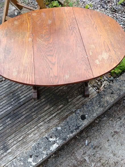 Photo of free Small Wood Table (Woodstock OX20) #4