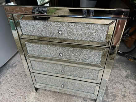 Photo of free Mirrored chest of drawers (Lymm WA13) #1
