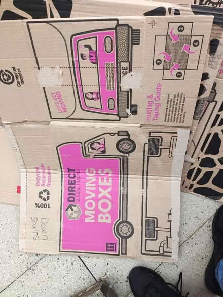 Photo of free Moving boxes (Greenheys M38) #1