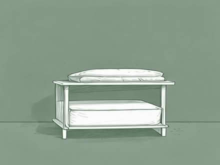 Photo of Storage shelves Bathroom Storage, double ottoman bed (Harold Hill RM3) #1