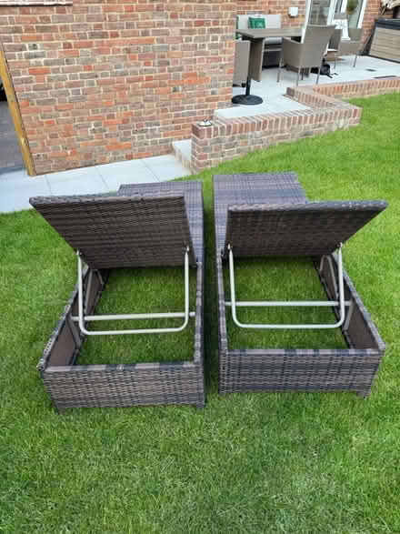 Photo of free 2x Rattan Sunbed (RG24) #2