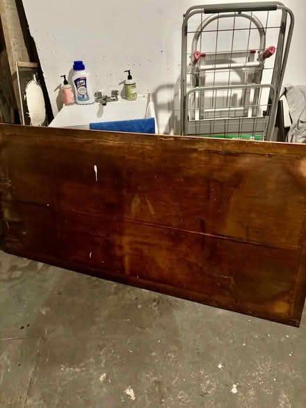 Photo of free Large Pine veneer table top (243 W.107th St.) #2