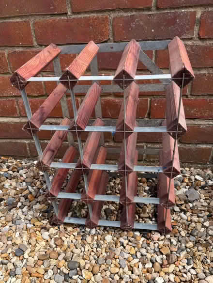 Photo of free 15 bottle wine rack (Thorrington CO7) #1