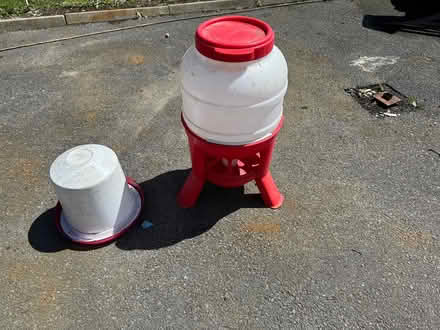 Photo of free Chicken feeder and watering (Donabate co Dublin) #1