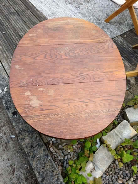 Photo of free Small Wood Table (Woodstock OX20) #3