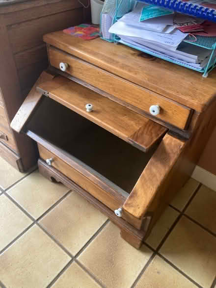 Photo of free Vintage cabinet, perhaps for flour? (North Berkeley) #1