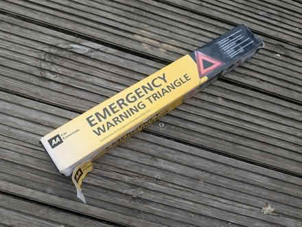 Photo of free Car warning triangle #2 (Godalming) #1