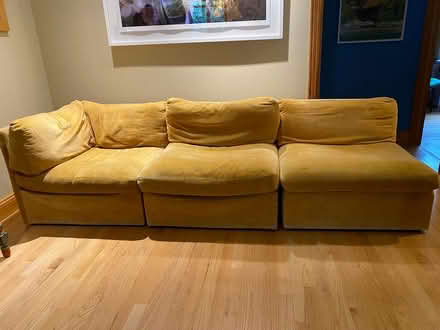 Photo of free 5-piece sectional couch (East Setauket) #1
