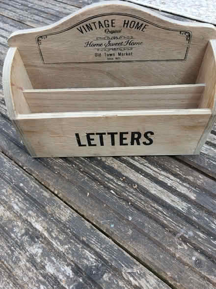 Photo of free Letters holder (Woodstock OX20) #1